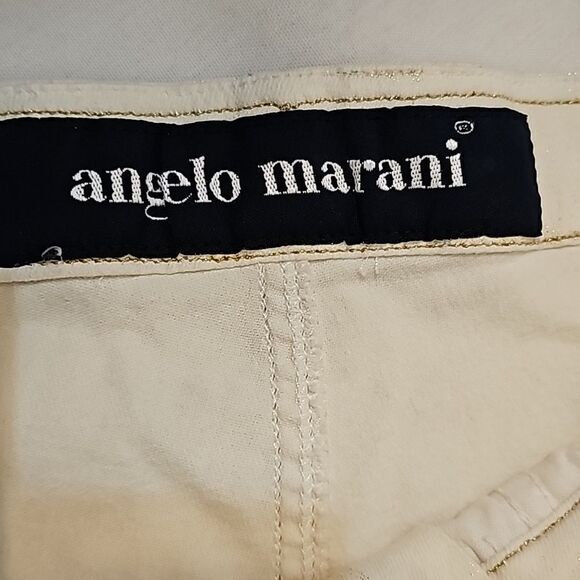 Angelo marani abstract art pants made In Italy size 46 - Picture 9 of 11
